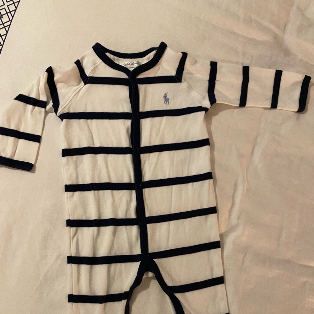 Polo Ralph Lauren button down onesie